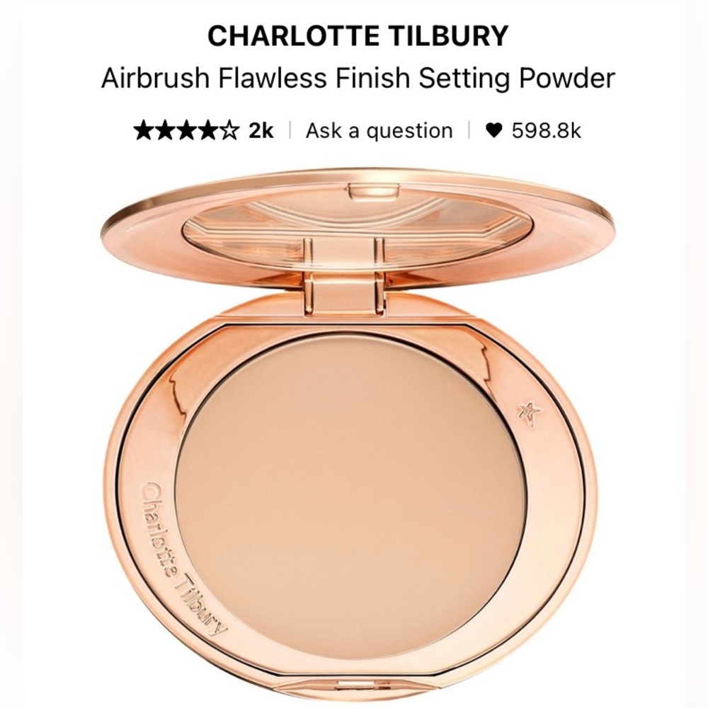 CHARLOTTE TILBURY
Airbrush Flawless Finish Setting Powder